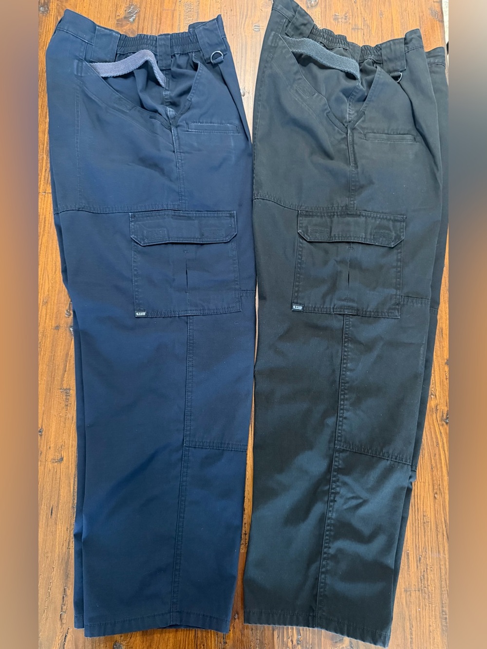5.11 Tactical Men's Cargo Pants in Navy and Black
